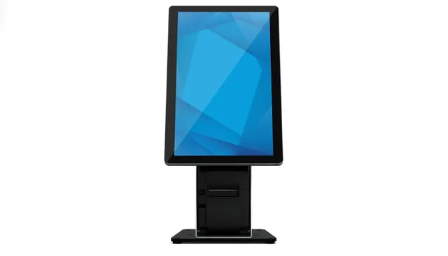 Wallaby self-service countertop stand, compatible with 15-inch or 22-inch Android I-Series 4 and Eps
