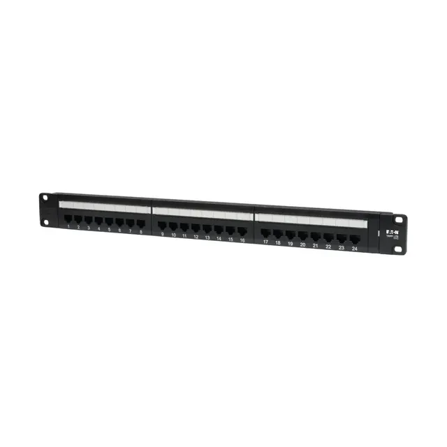 24-PORT 1U RACK-MOUNT CAT5E/