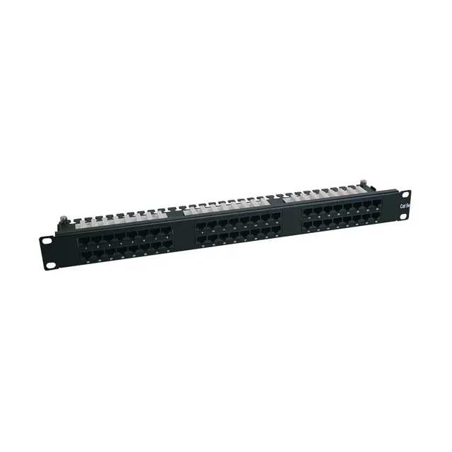 48-PORT 1U CAT6/CAT5 PATCH/PANEL
