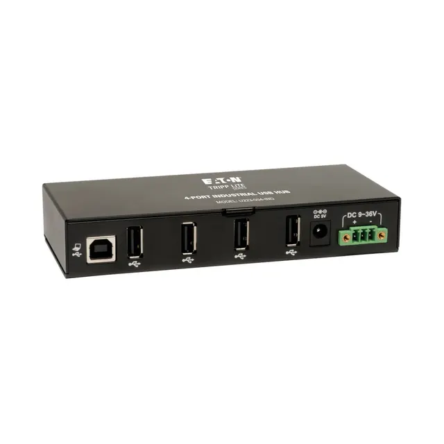 4-PORT USB HUB INDUSTRIAL METAL/