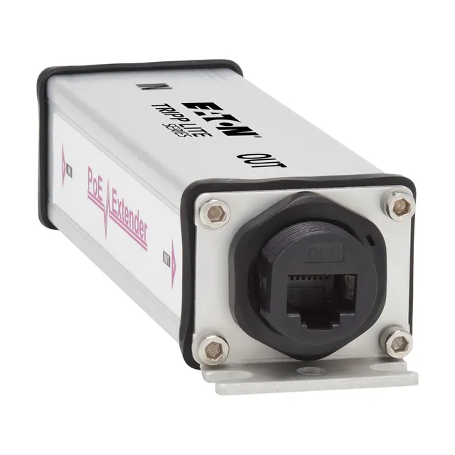 GIGABIT ETHERNET POE/POE+ EXT/WATER RESIST CAT5E/6/6A 30W 1 PT