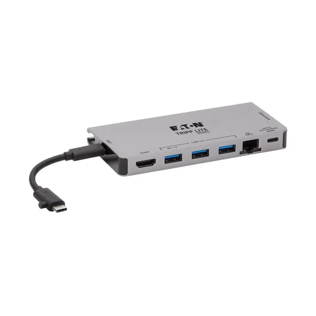 USB-C DOCKING STATION HDMI 4K/USB-A/C PD CHARG 3.0USB-C CBLGRY