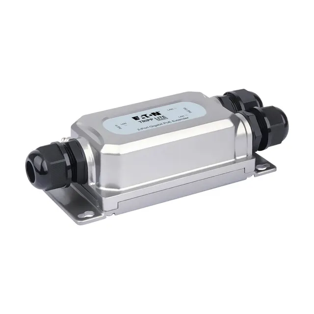 2PT GIG ETHERNET POE+ EXT RPTR/CAT5E/6/6A 95W IP67 IK10 100M