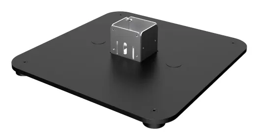 Wallaby Self-Service Floor Stand base, black (note: complete self-service floor stand requires floor top part E726833 sold separat