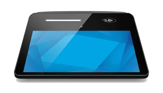Elo Pay 7-inch, Android 12 with GMS, 1920 x 1080 HD Display, Qualcomm 660 Octa-Core Processor, 4GB RAM, 64GB Flash, Integrated Pay (E863808)