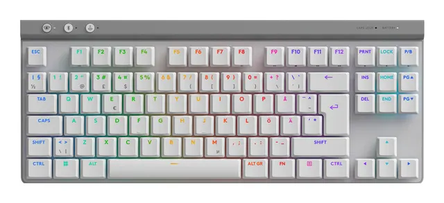 G515 LIGHTSPEED TKL Wireless Gaming Keyboard - WHITE - PAN - EMEA28i-935