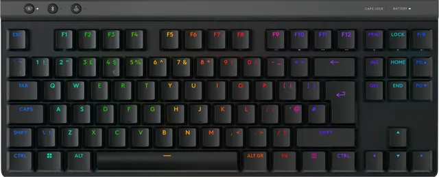 G515 LIGHTSPEED TKL Wireless Gaming Keyboard - BLACK - UK - EMEA28i-935