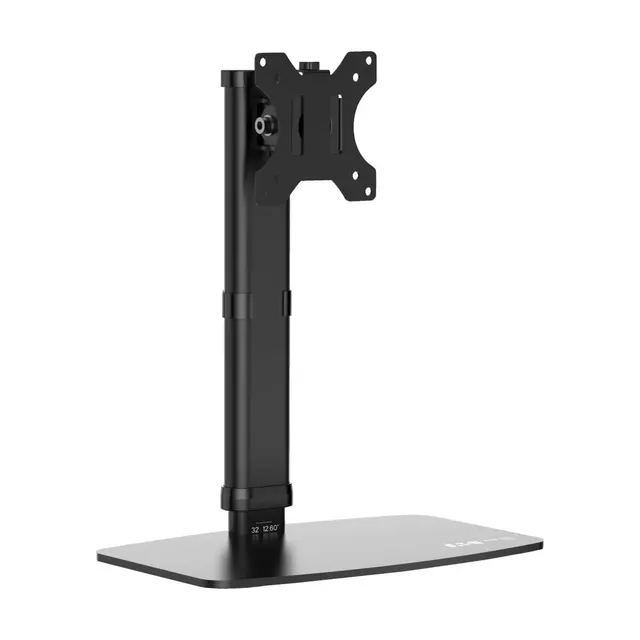Single-Display Monitor Stand - Height Adjustable, 17" to 27" Monitors