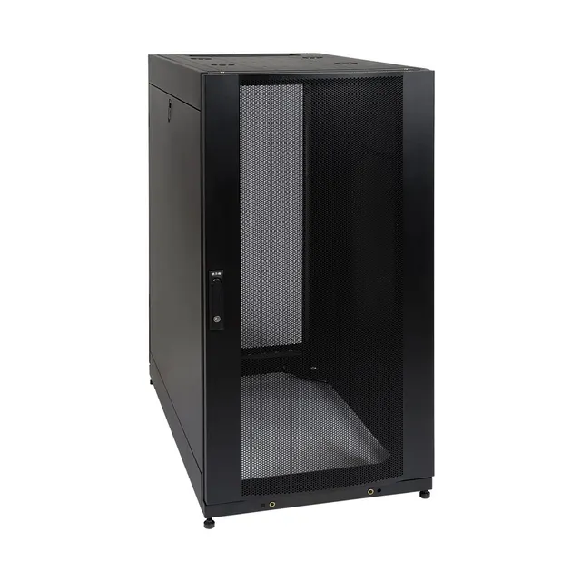 25U SmartRack Standard-Depth Half-Height Server Rack Enclosure, Doors and Side Panels