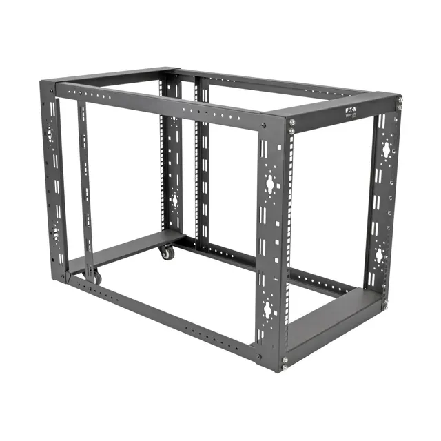 12U 4-POST OPEN FRAME RACK/