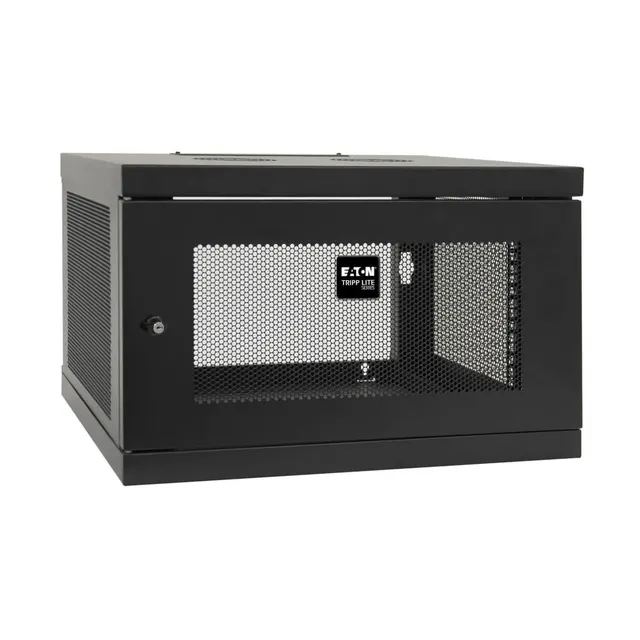 SmartRack 6U Low-Profile Switch-Depth Knock-Down Wall-Mount Mini Rack Enclosure