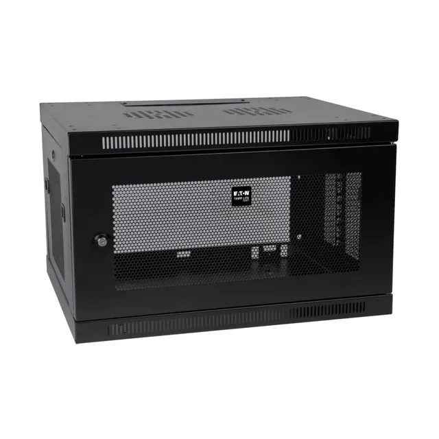 SmartRack 6U Low-Profile Switch-Depth-Plus Wall-Mount Mini Rack Enclosure