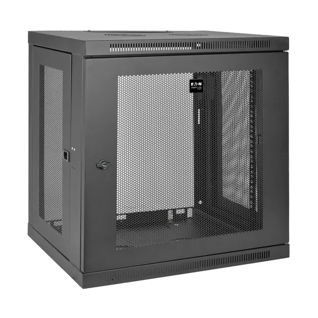 SmartRack 12U Low-Profile Switch-Depth Wall-Mount Small Rack Enclosure