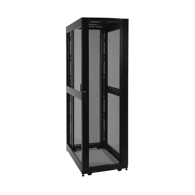 42U SmartRack Expandable Standard-Depth Server Rack Enclosure Cabinet - side panels not included