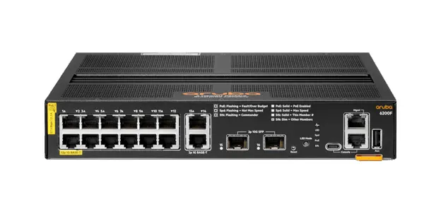 Aruba 6200F 12G CL4 2G/2SFP+TAA Sw