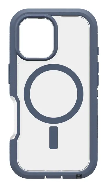 OB DEFND XTCLEAR APPLE IPHONE16/MOUNTAIN STORM - CLEAR/BLUE