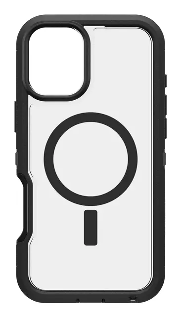 OB DEFND XTCLEAR APPLE IPHONE16/PLUS DARK SIDE - CLEAR/BLACK