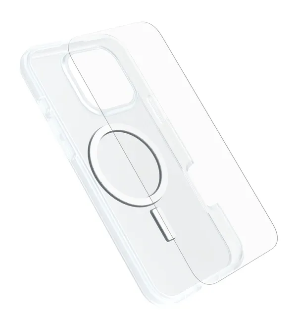 OB REACT MAGS+GLASS APPLE/IPHONE 16 PRO MAX CLEAR