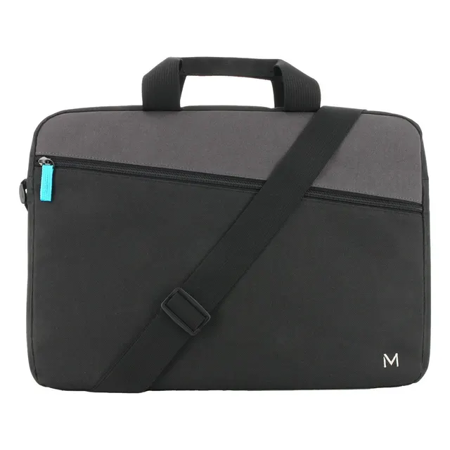 THEONE ESSENTIAL BRIEFCASE/TOPLOADING 11-14IN - BLACK AND G