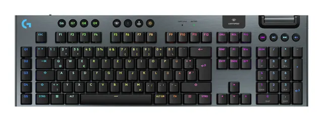G915 X LIGHTSPEED Low-Profile Wireless Gaming Keyboard - BLACK - DEU - EMEA28i-935