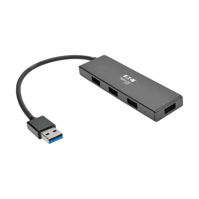 TrippLite 4 PORT SLIM USB HUB WITH CABLE