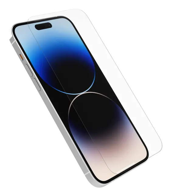 OB PREM GLASS IPHONE 14 PROMAX/ANTIMICRO APPLE CLEAR SCRMACHINE
