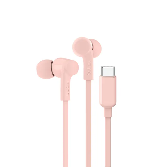 ROCKSTAR USB-C IN-EAR-KOPFHRER/KABEL LAUTSTRKEBEGR ROSA