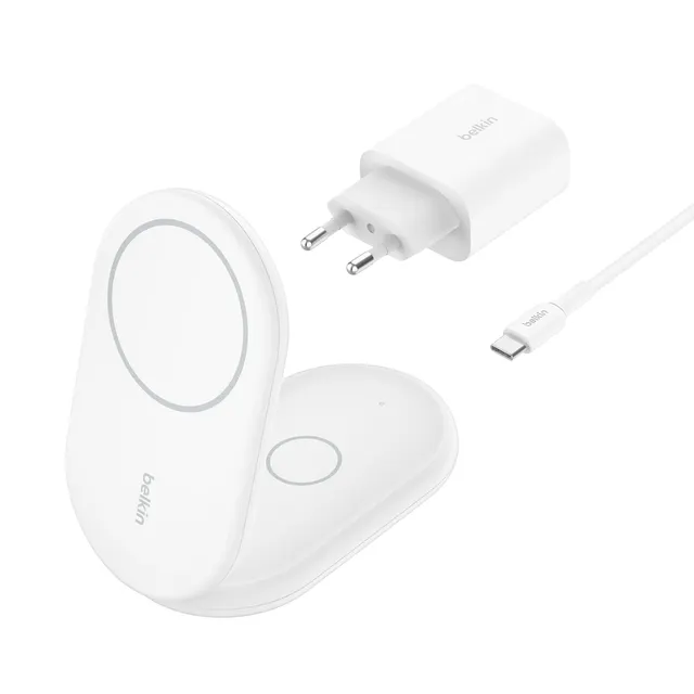 WRLSS BOOST CHARGEQI2/KLAPPBARE 2IN1 LADESTAT. 15WATT