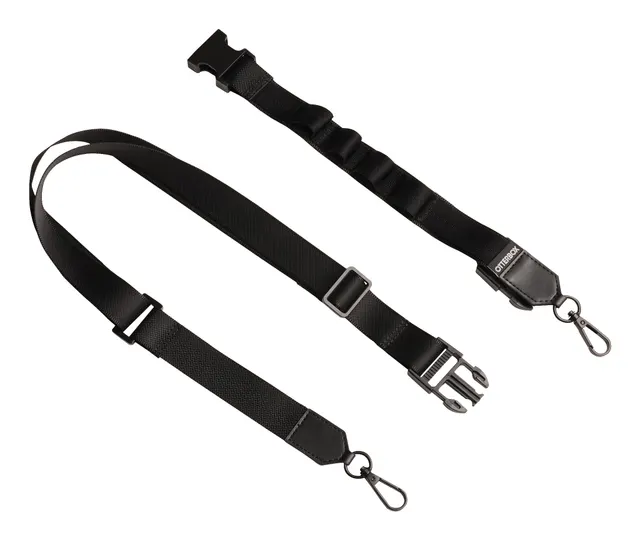OB CASE ATTCH 2IN1 CROSSBODY/STRAP-BLACK