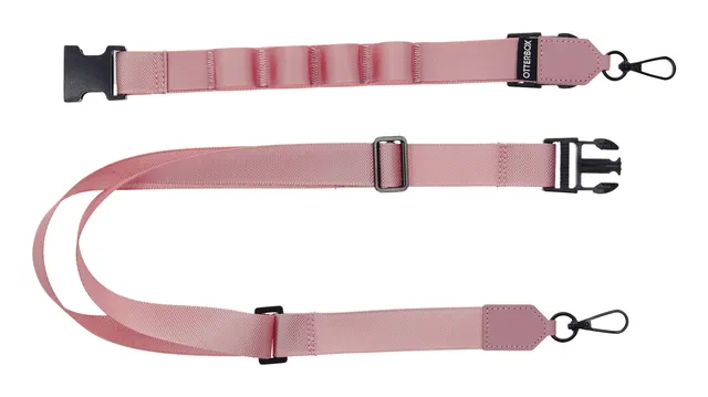 OB CASE ATTCH 2IN1 CROSSBODY/STRAP PINK PLAINS - PINK