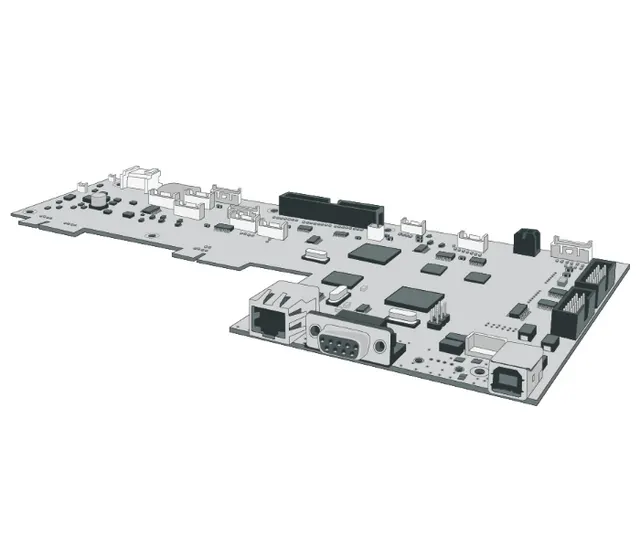 Kit, Main Logic Board with USB, Serial, Parallel, 64MB, RTC, Liner Tag Cutter, ZBI GX420d GX420t