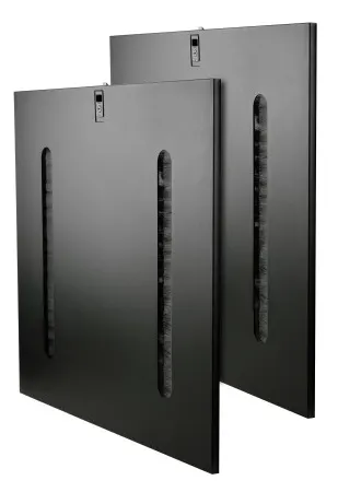 Tripp Lite series SmartRack Pass-Through Side Panel with Key-Locking Latches for 42U Server Rack Cabinet, 2 Panels