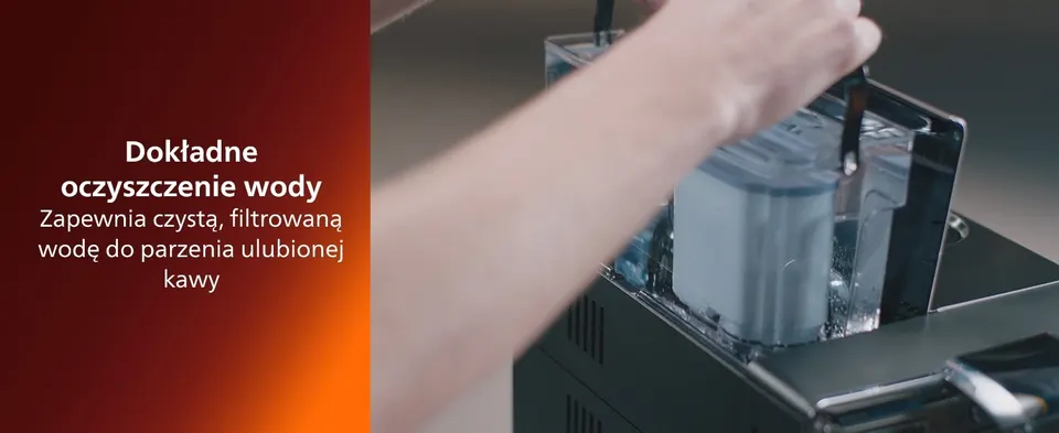 aquaclean calc woda filtr espresso ekspres do kawy urządzenie filtrowana woda zanieczyszczenia