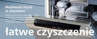 Możliwość mycia
w zmywarce
Spędzaj mniej czasu na czyszczeniu, a więcej na cieszeniu się ulubionymi posiłkami — dzięki częściom nadającym się do mycia
w zmywarce i powłoce nieprzywierającej.
łatwe czyszczenie