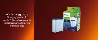 aquaclean calc woda filtr espresso ekspres do kawy urządzenie filtrowana woda zanieczyszczenia