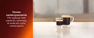 aquaclean calc woda filtr espresso ekspres do kawy urządzenie filtrowana woda zanieczyszczenia