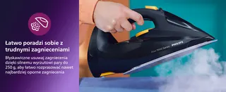 zelazko parowe stopa steamglide advanced deska prasowania pokrowiec na deskę prasowania