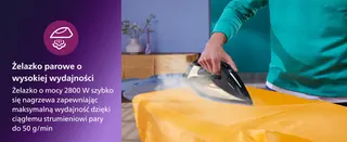 zelazko parowe stopa steamglide advanced deska prasowania pokrowiec na deskę prasowania parownica