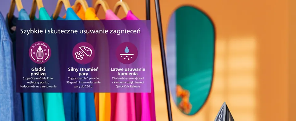 zelazko parowe stopa steamglide advanced deska prasowania pokrowiec na deskę prasowania parownica